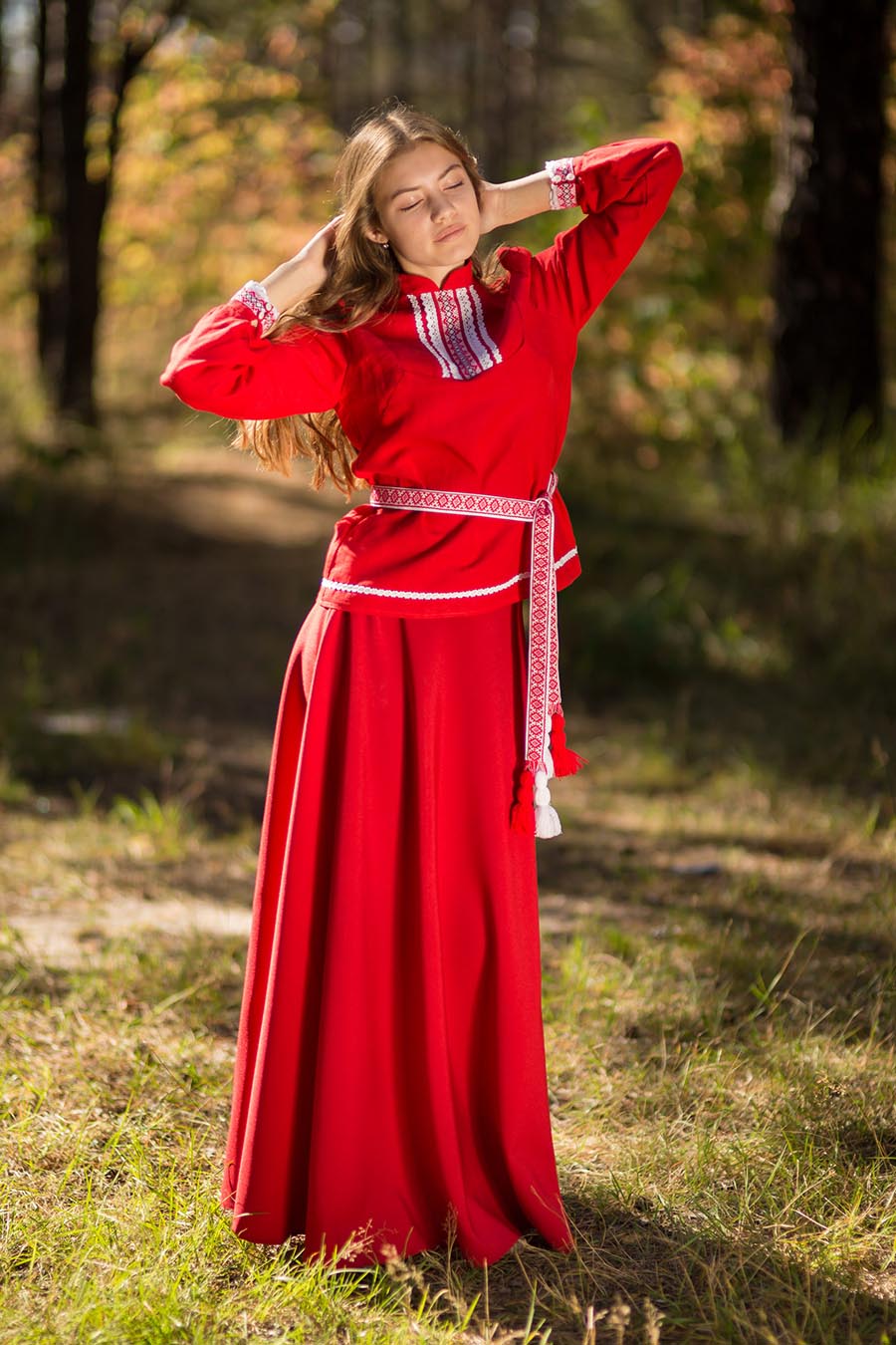Underwear Women in Slavic costumes in Denizli